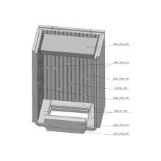 Šamotová komora komplet KV DYNAMIC 2G 35. 46. 01 